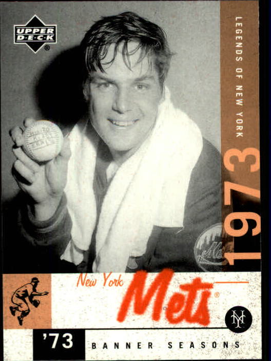2001 Upper Deck Legends of NY #91 Tom Seaver BNS