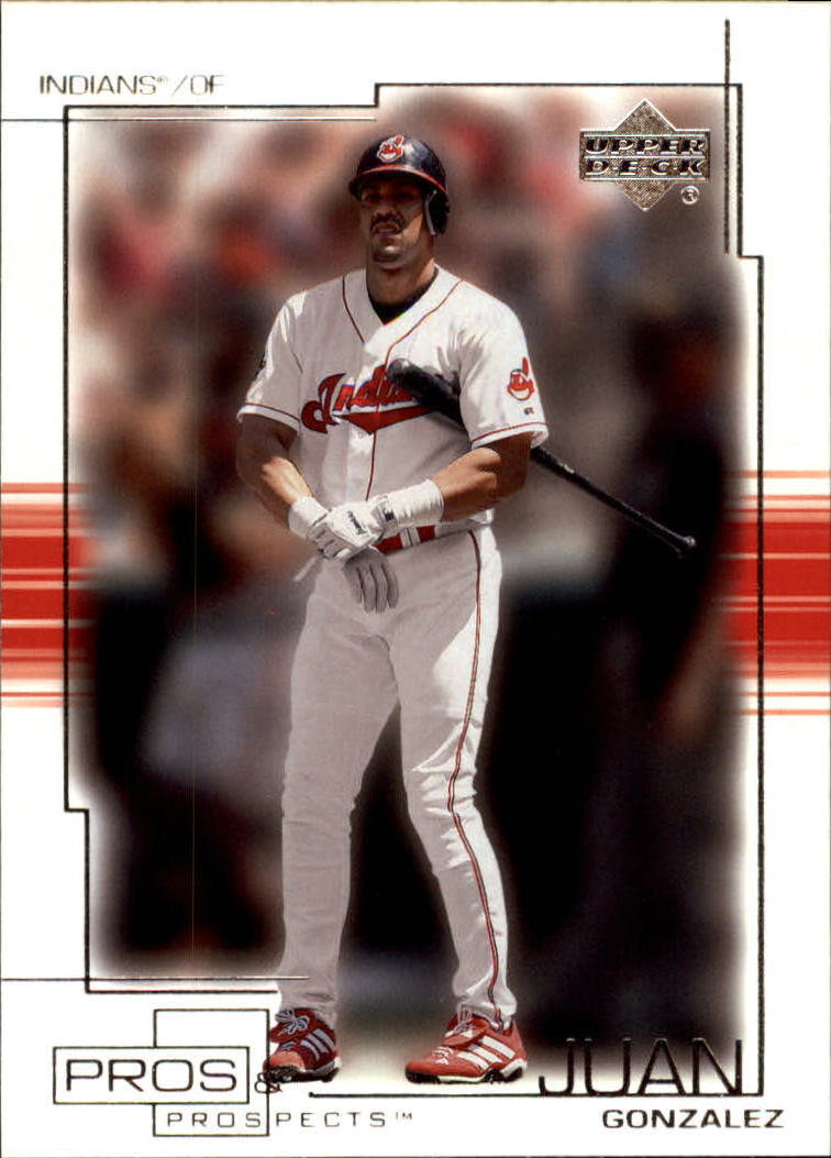 2001 Upper Deck Pros and Prospects #13 Juan Gonzalez