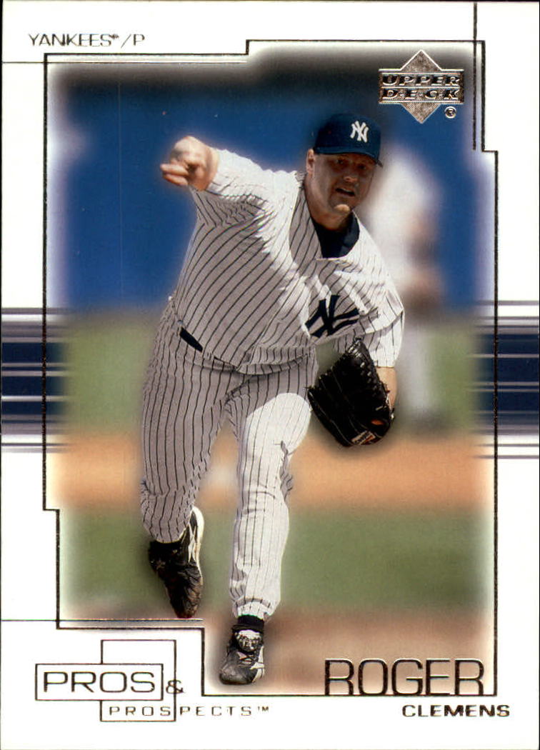 2001 Upper Deck Pros and Prospects #38 Roger Clemens