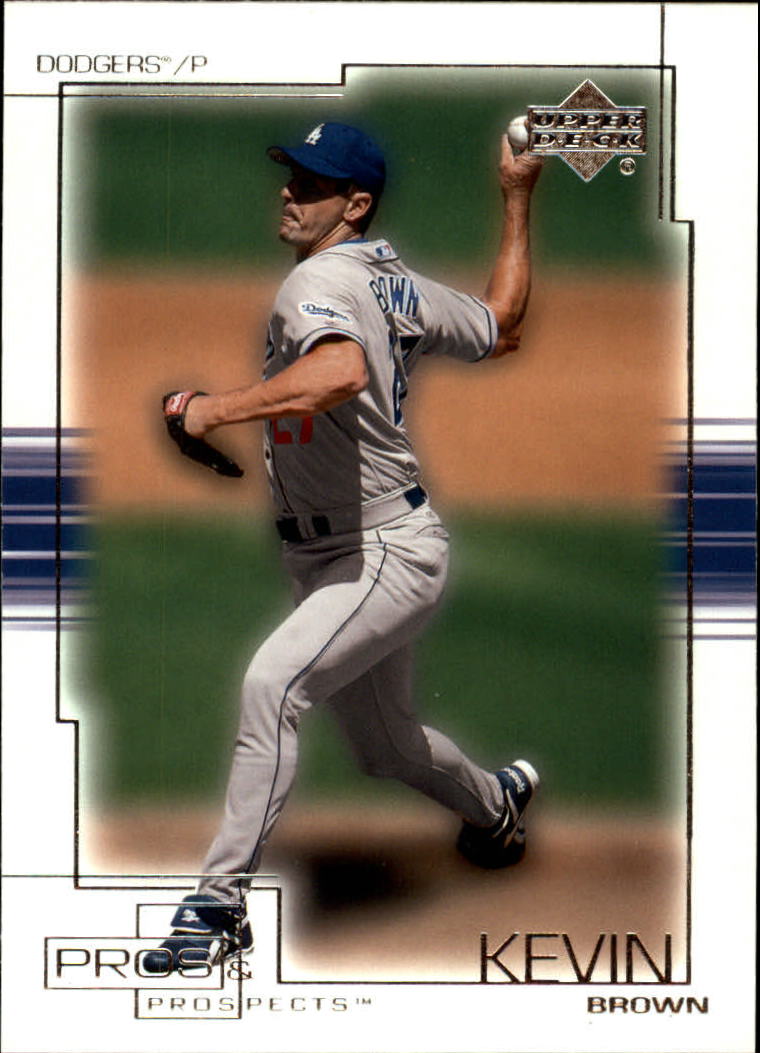2001 Upper Deck Pros and Prospects #62 Kevin Brown