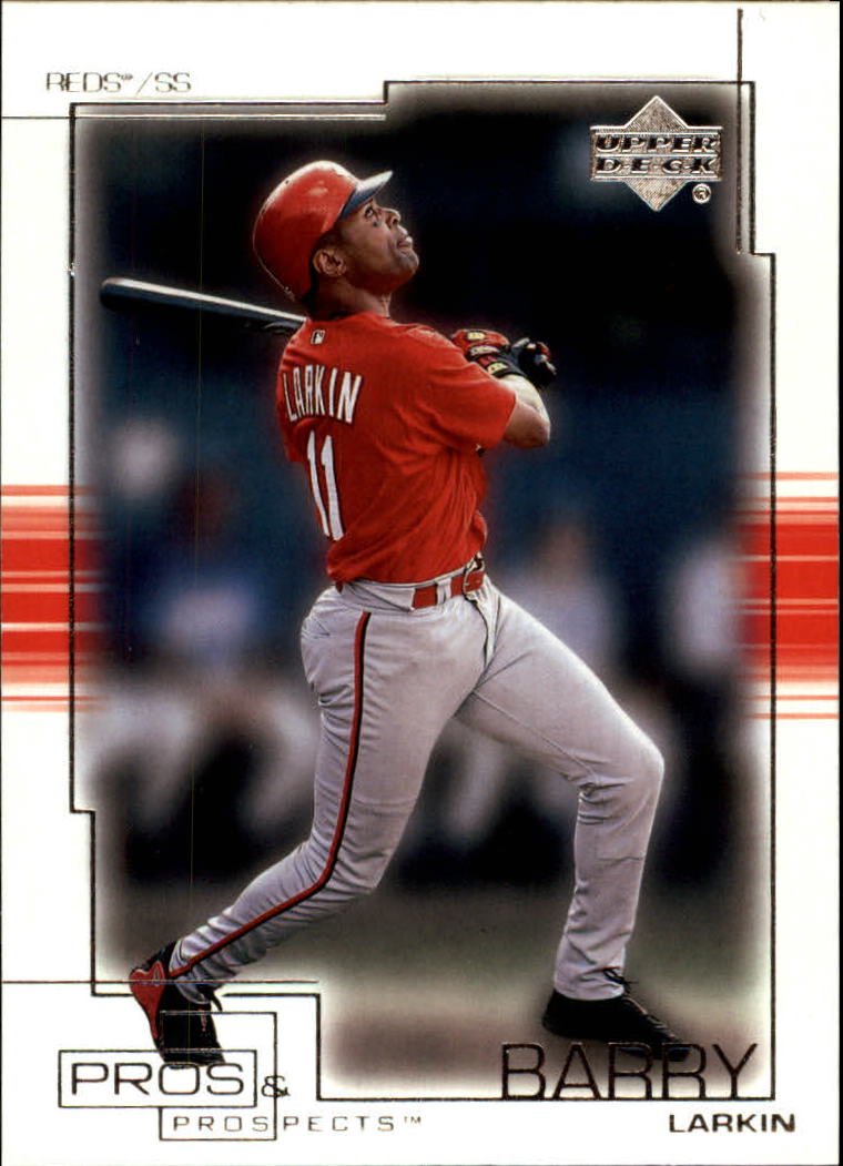 2001 Upper Deck Pros and Prospects #86 Barry Larkin