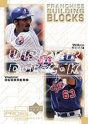2001 Upper Deck Pros and Prospects Franchise Building Blocks #F22 V.Guerrero/W.Ruan