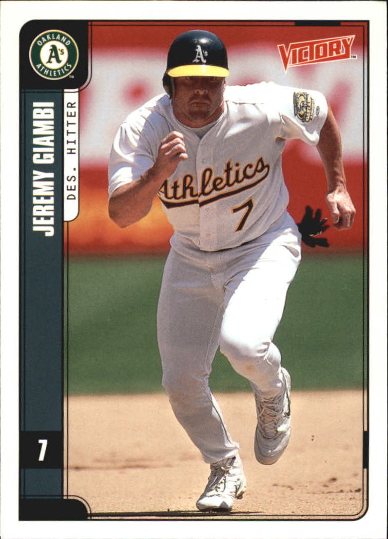 2001 Upper Deck Victory #25 Jeremy Giambi