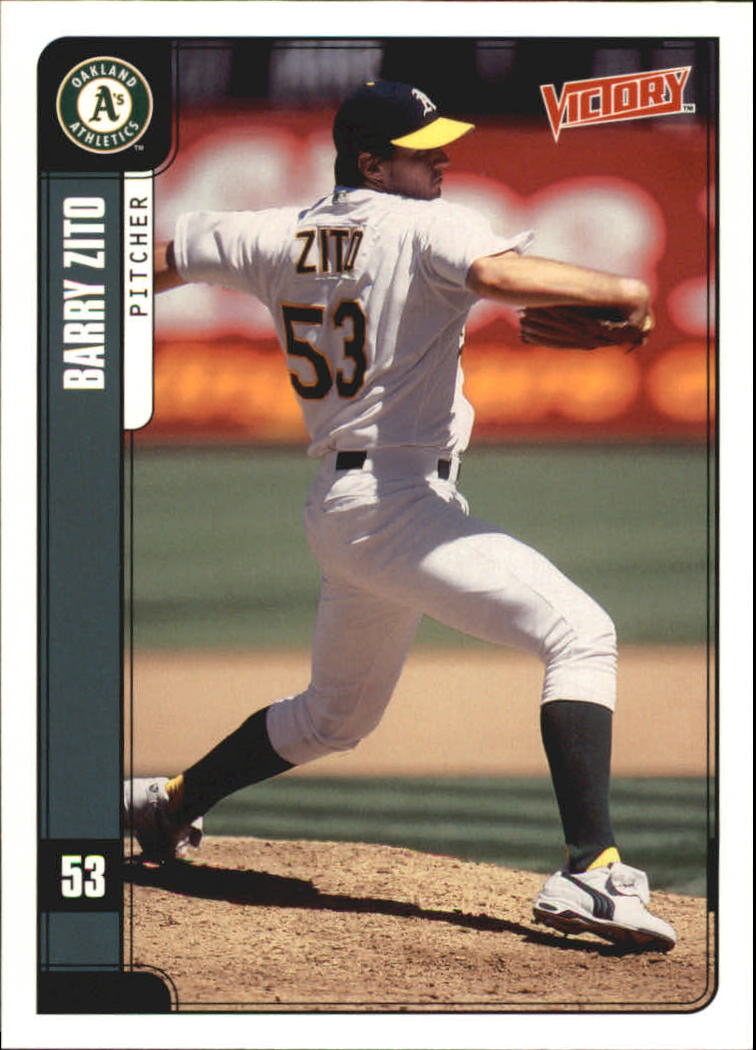 2001 Upper Deck Victory #27 Barry Zito