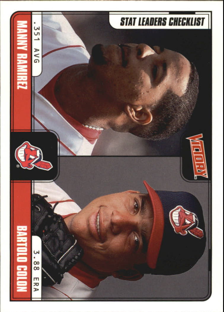 2001 Upper Deck Victory #91 M.Ramirez/B.Colon CL