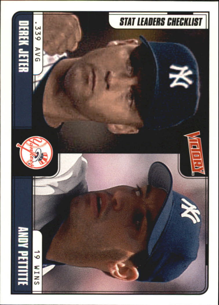 2001 Upper Deck Victory #255 D.Jeter/A.Pettitte CL