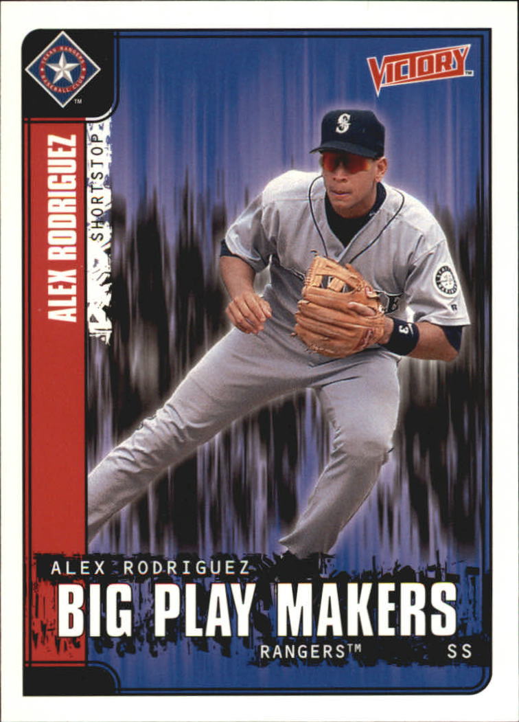 2001 Upper Deck Victory #593 Alex Rodriguez PM