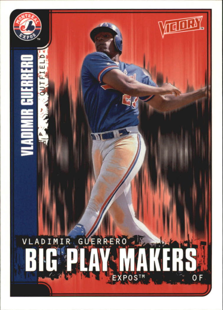 2001 Upper Deck Victory #598 Vladimir Guerrero PM
