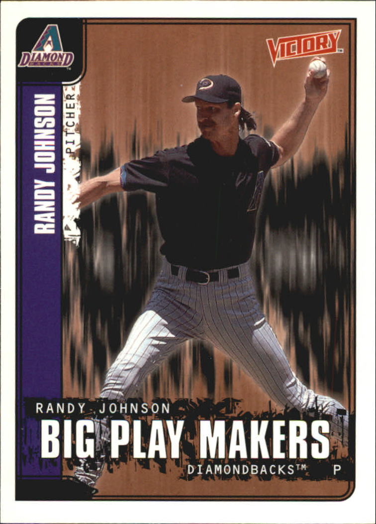 2001 Upper Deck Victory #606 Randy Johnson PM