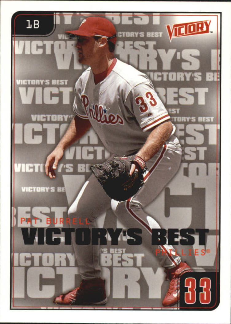 2001 Upper Deck Victory #622 Pat Burrell VB