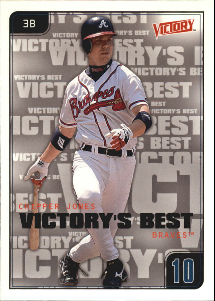 2001 Upper Deck Victory #624 Chipper Jones VB