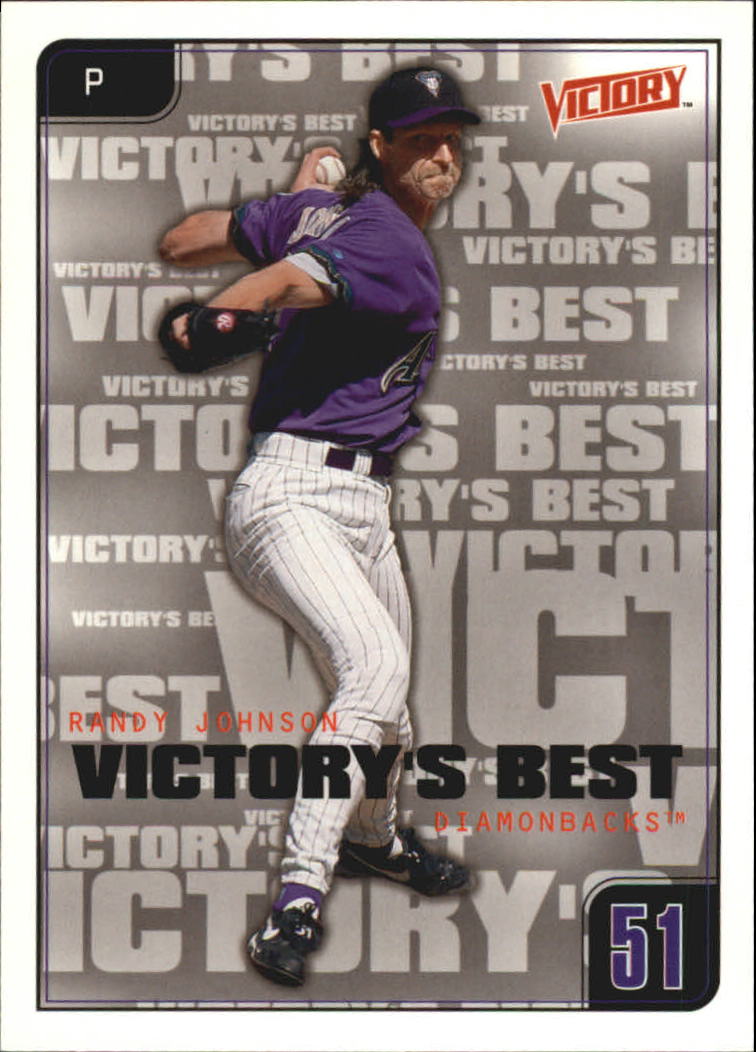 2001 Upper Deck Victory #631 Randy Johnson VB