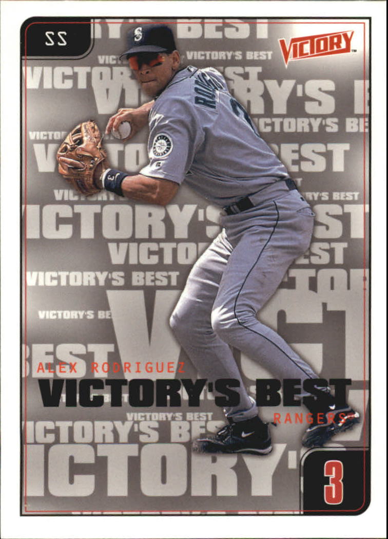 2001 Upper Deck Victory #655 Alex Rodriguez VB