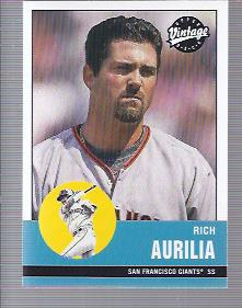 2001 Upper Deck Vintage #262 Rich Aurilia