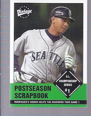 2001 Upper Deck Vintage #378 Alex Rodriguez SH