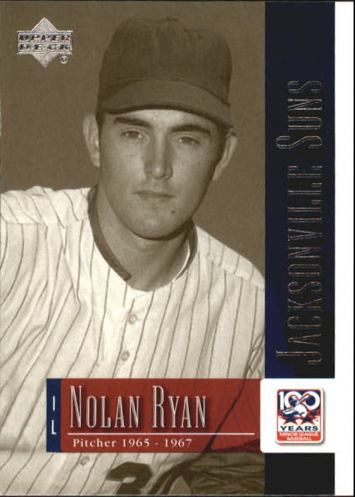 2001 Upper Deck Minors Centennial #78 Nolan Ryan front image