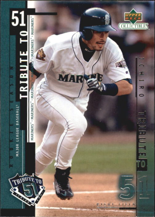 2001 Upper Deck Collectibles Ichiro Tribute to 51 #I3 Ichiro Suzuki