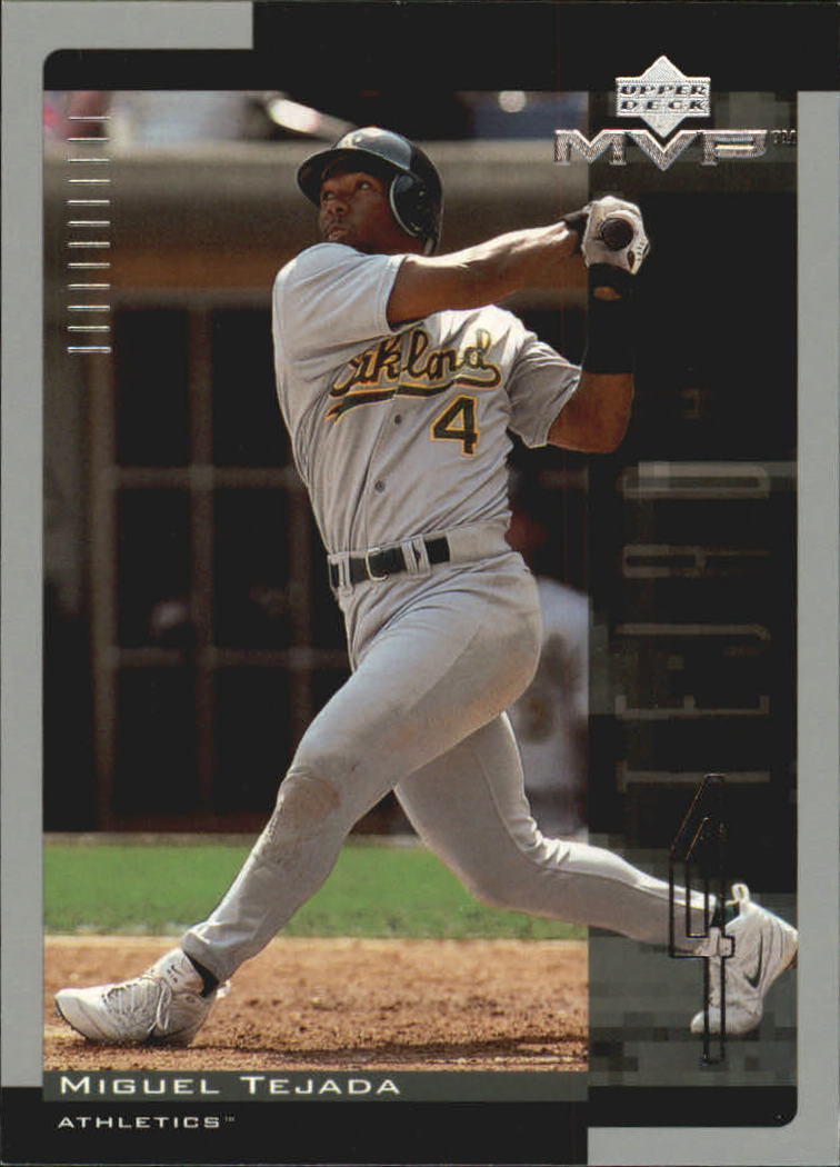 2001 Upper Deck MVP #19 Miguel Tejada