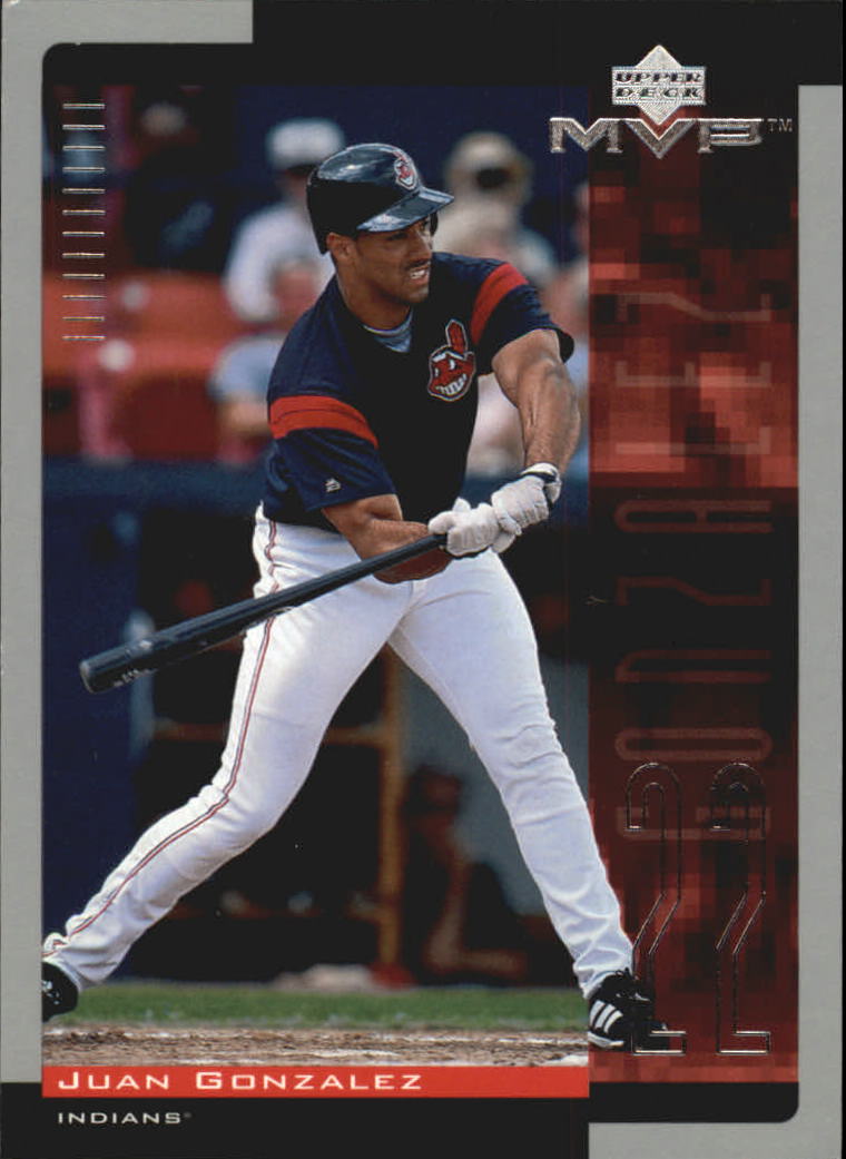 2001 Upper Deck MVP #53 Juan Gonzalez