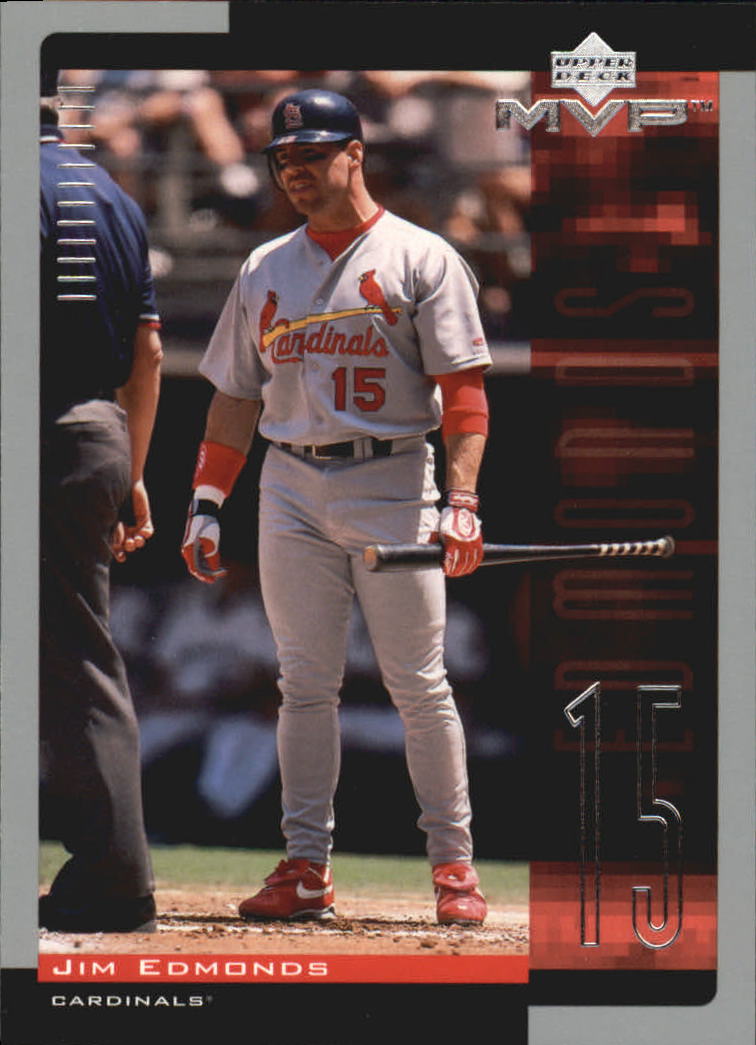 2001 Upper Deck MVP #189 Jim Edmonds