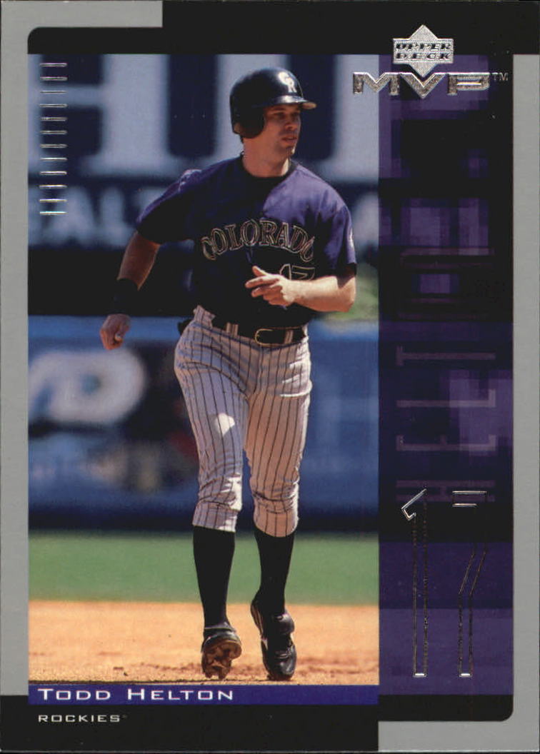 2001 Upper Deck MVP #313 Todd Helton