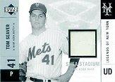 2001 Upper Deck Legends of NY Game Base Silver #SSTS Tom Seaver