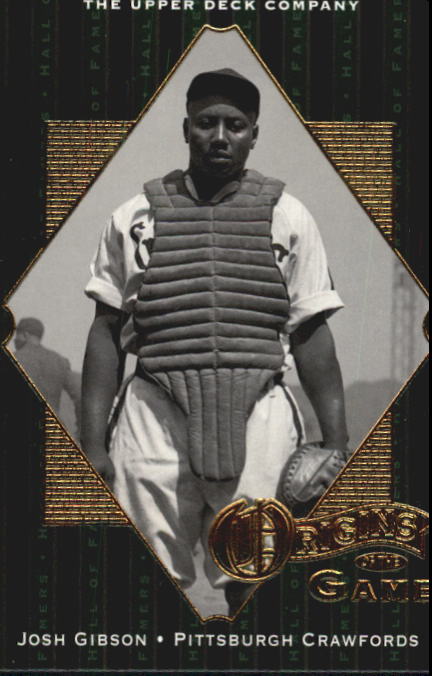 2001 Upper Deck Hall of Famers #51 Josh Gibson OG