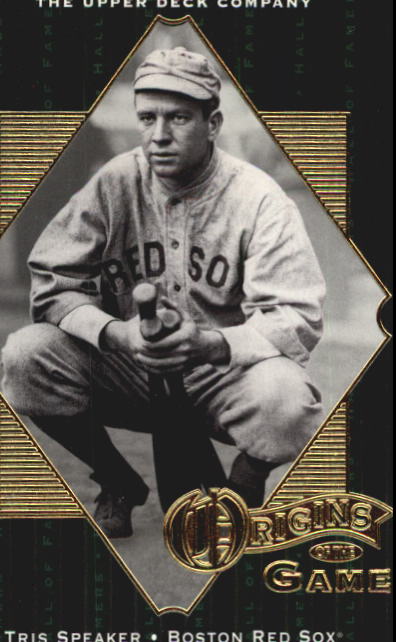 2001 Upper Deck Hall of Famers #59 Tris Speaker OG