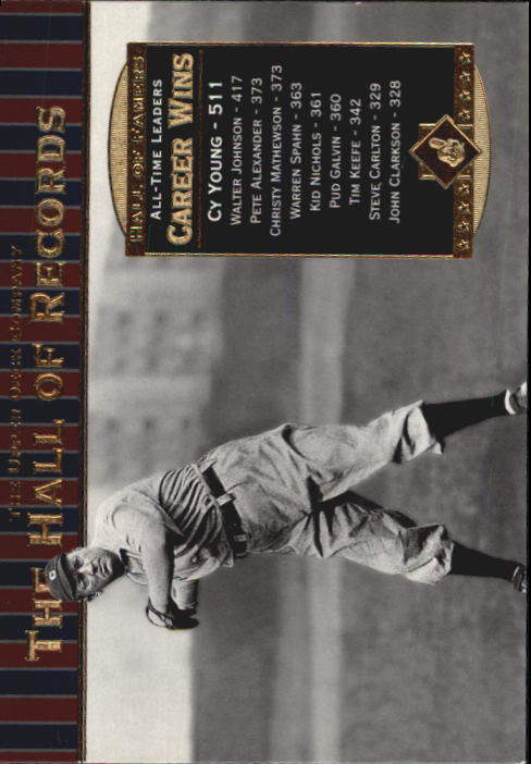2001 Upper Deck Hall of Famers #86 Cy Young HR
