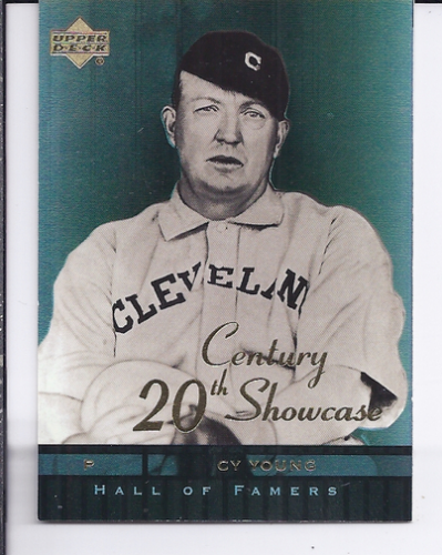 2001 Upper Deck Hall of Famers 20th Century Showcase #S1 Cy Young