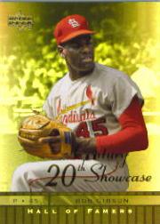 2001 Upper Deck Hall of Famers 20th Century Showcase #S8 Bob Gibson