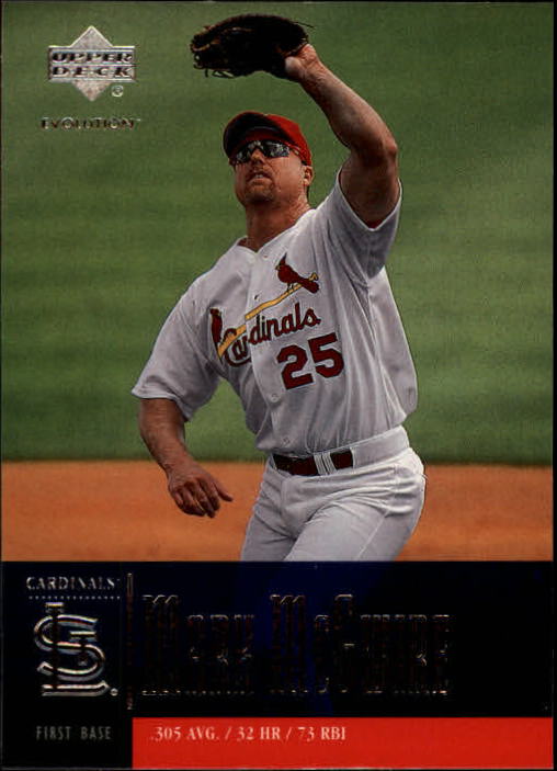 2001 Upper Deck Evolution #52 Mark McGwire