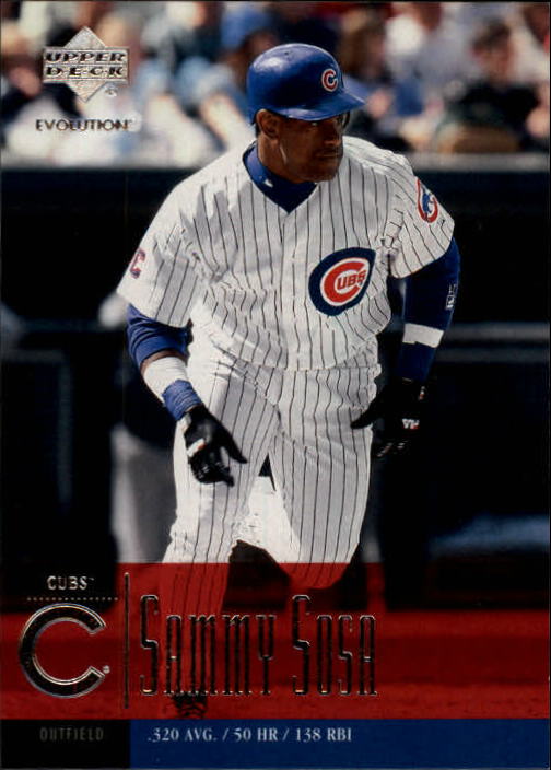 2001 Upper Deck Evolution #56 Sammy Sosa
