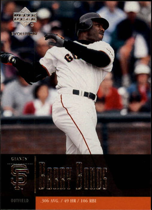 2001 Upper Deck Evolution #68 Barry Bonds