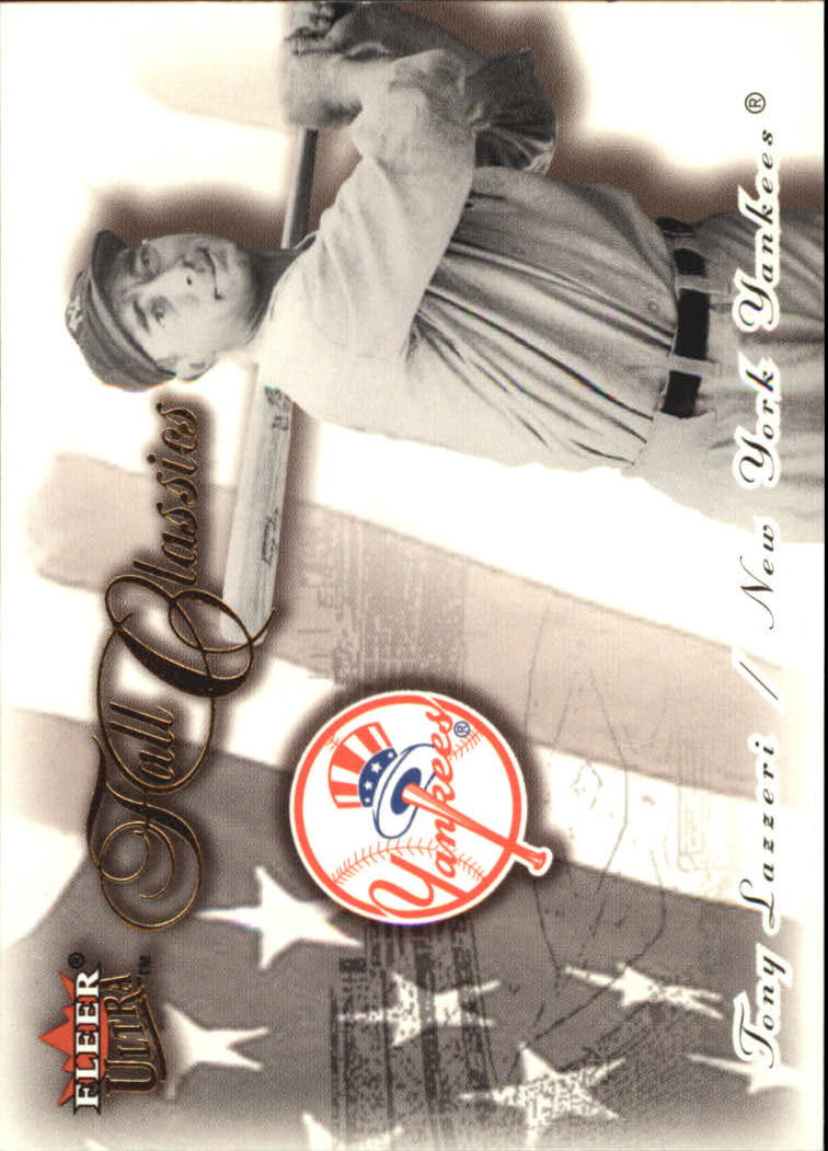2001 Ultra Fall Classics #FC11 Tony Lazzeri