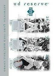 2001 UD Reserve Ball-Base Trios #SGM Sammy Sosa/Ken Griffey Jr./Mark McGwire