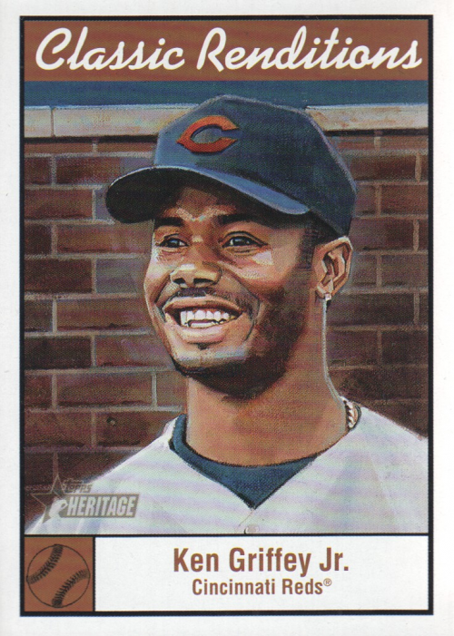 2001 Topps Heritage Classic Renditions #CR10 Ken Griffey Jr.