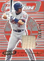 2001 Topps Fusion Feature #F11 Jose Vidro Bat