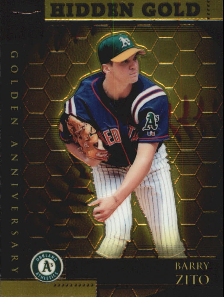 2001 Topps Chrome Golden Anniversary #GA39 Barry Zito