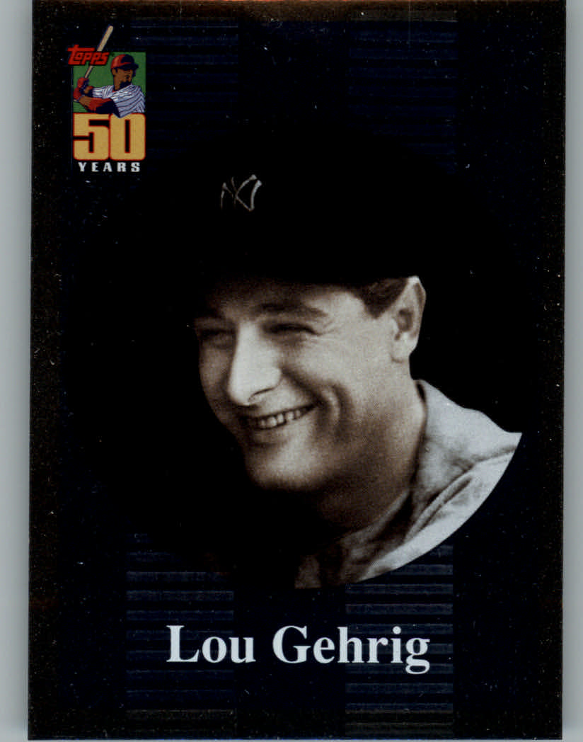 2001 Topps Before There Was Topps #BT1 Lou Gehrig