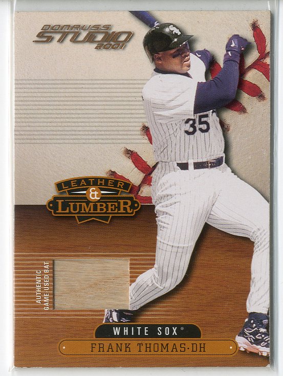 2001 Studio Leather and Lumber #LL5 Frank Thomas