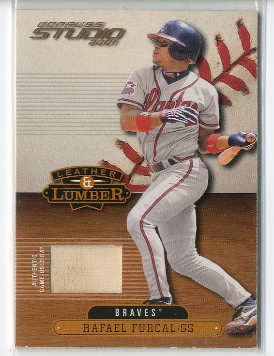 2001 Studio Leather and Lumber #LL20 Rafael Furcal