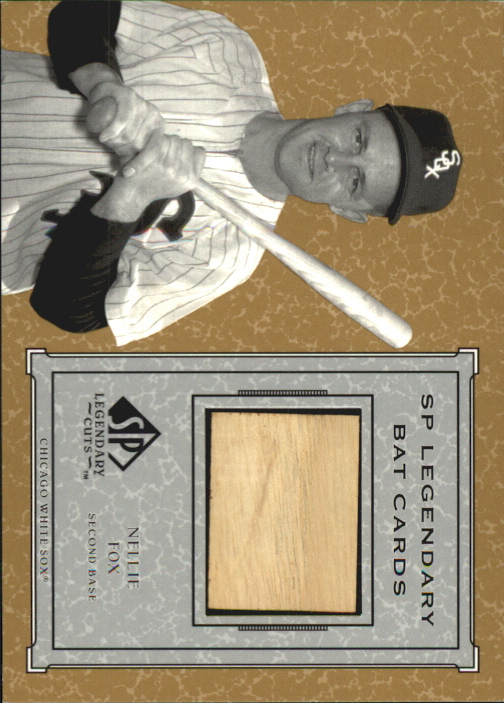 2001 SP Legendary Cuts Game Bat #BNF Nellie Fox