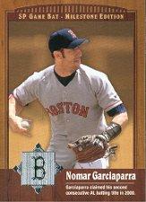 2001 SP Game Bat Milestone #26 Nomar Garciaparra