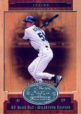2001 SP Game Bat Milestone Art of Hitting #AH6 Ichiro Suzuki