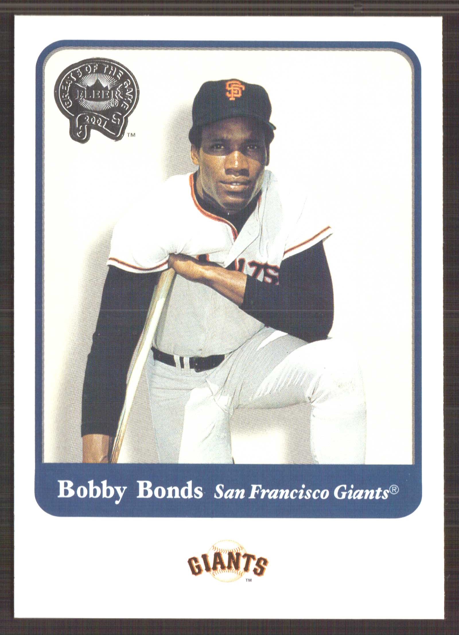 2001 Greats of the Game #46 Bobby Bonds