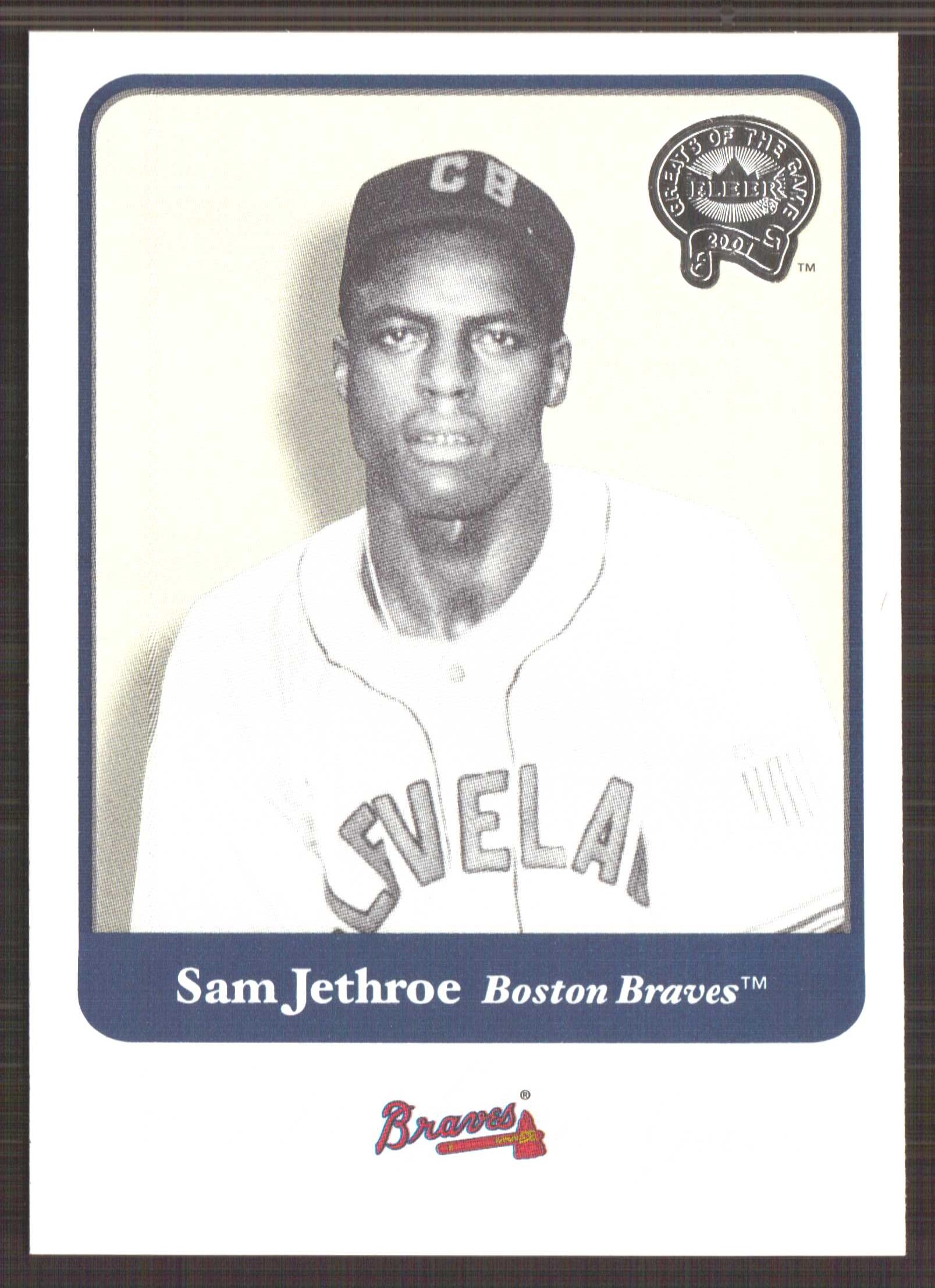 2001 Greats of the Game #57 Sam Jethroe