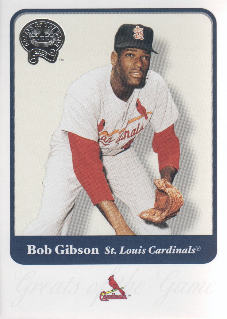 2001 Greats of the Game #135 Bob Gibson
