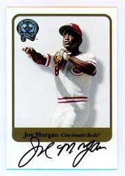 2001 Greats of the Game Autographs #56 Joe Morgan