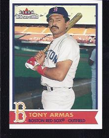 2001 Fleer Red Sox 100th #23 Tony Armas